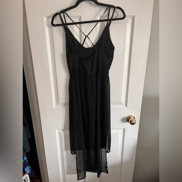 Cotton candy brand black high low dress - Picture 3 of 3